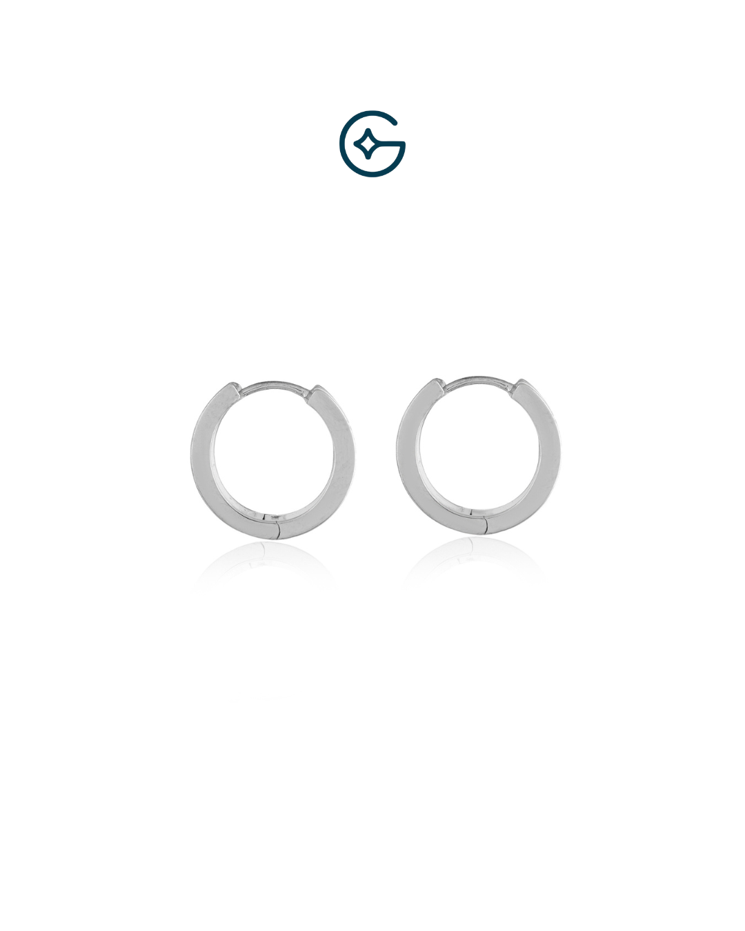 Must Have White Enamel Baali In Silver