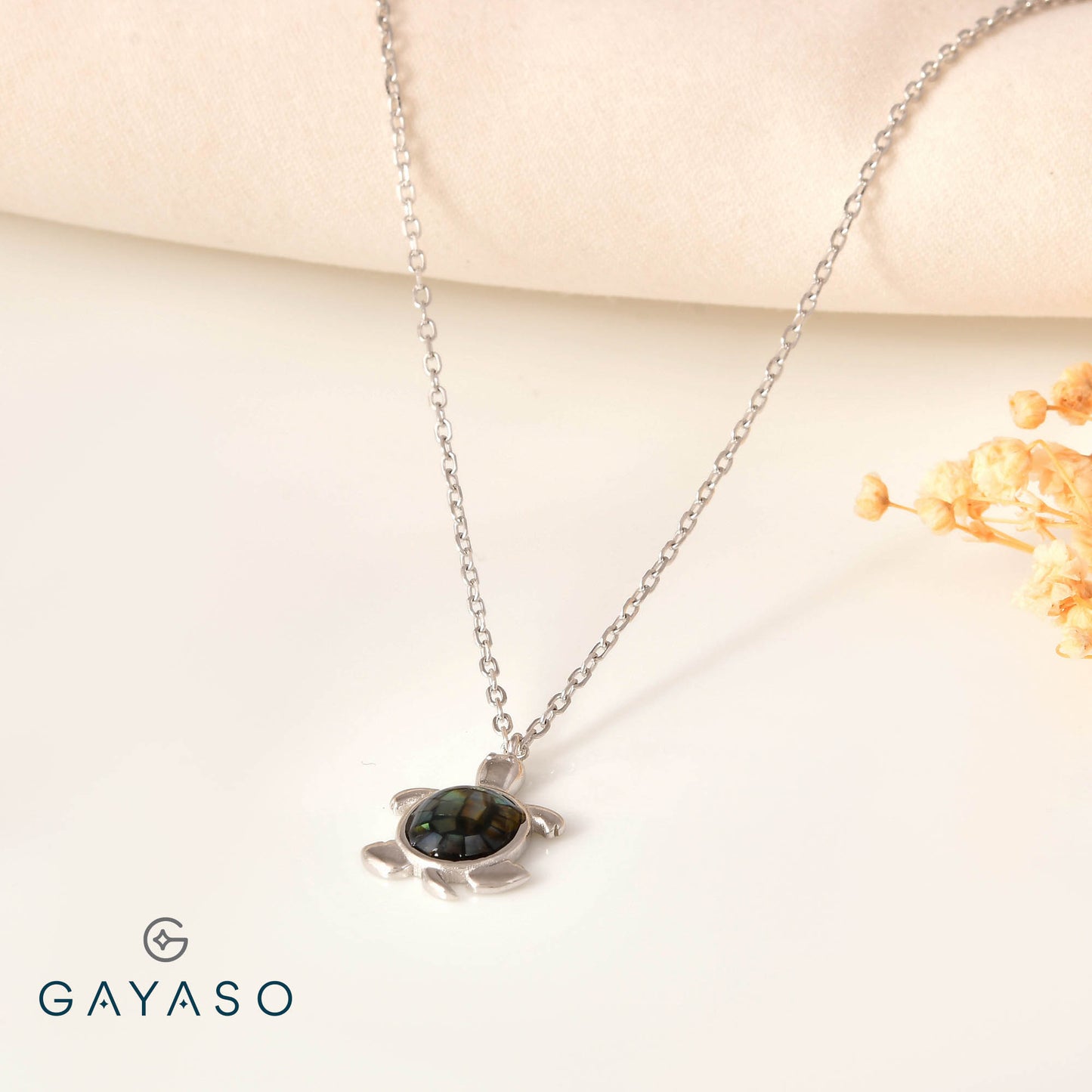 Lucky Charm Tortoise Pendant In Set