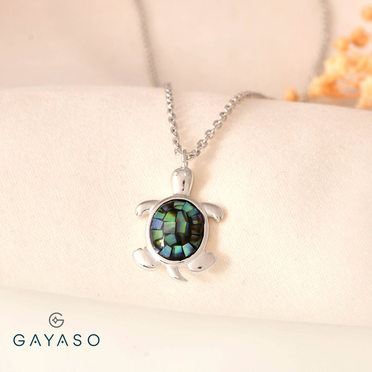 Lucky Charm Tortoise Pendant In Set