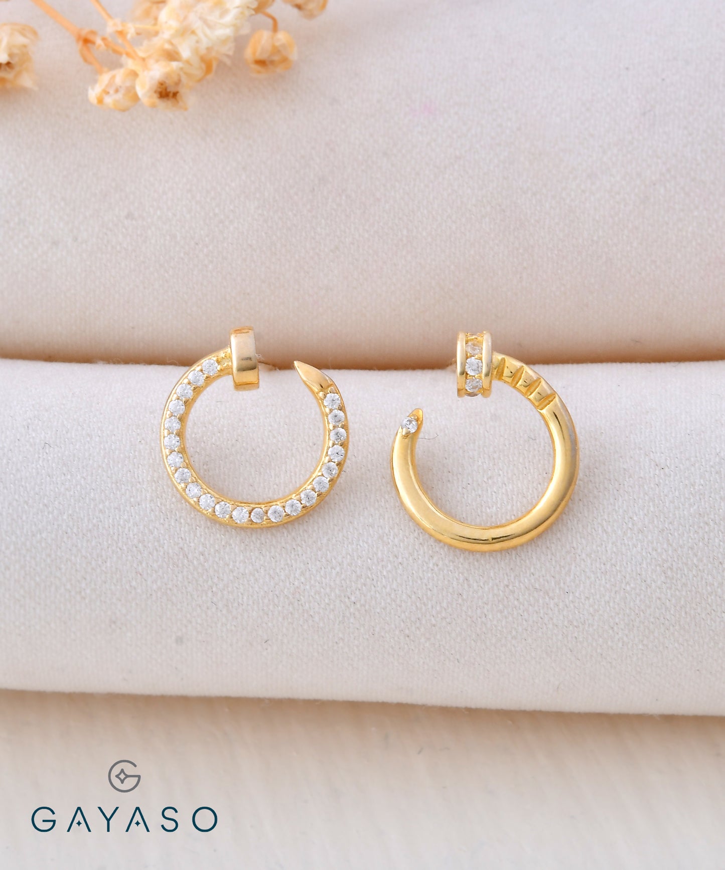 Cartier Inspired Nail Pendant Set For Her