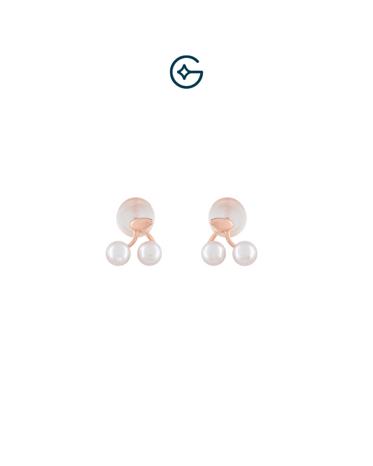 Three In One Kids Earrings In Silver