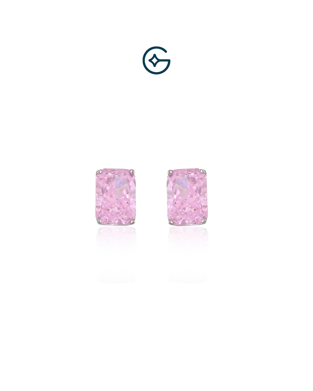 Ice-Cut A5 Premium CZ Studs In Silver