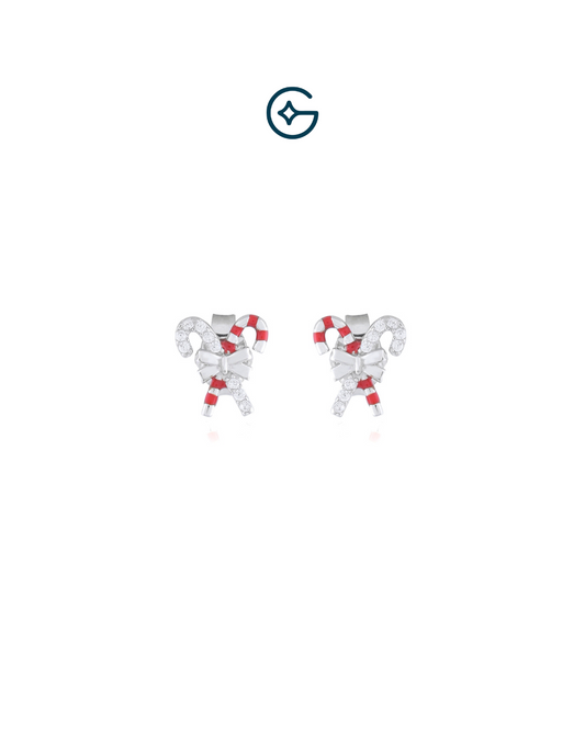 Candy Kids Earrings In Silver
