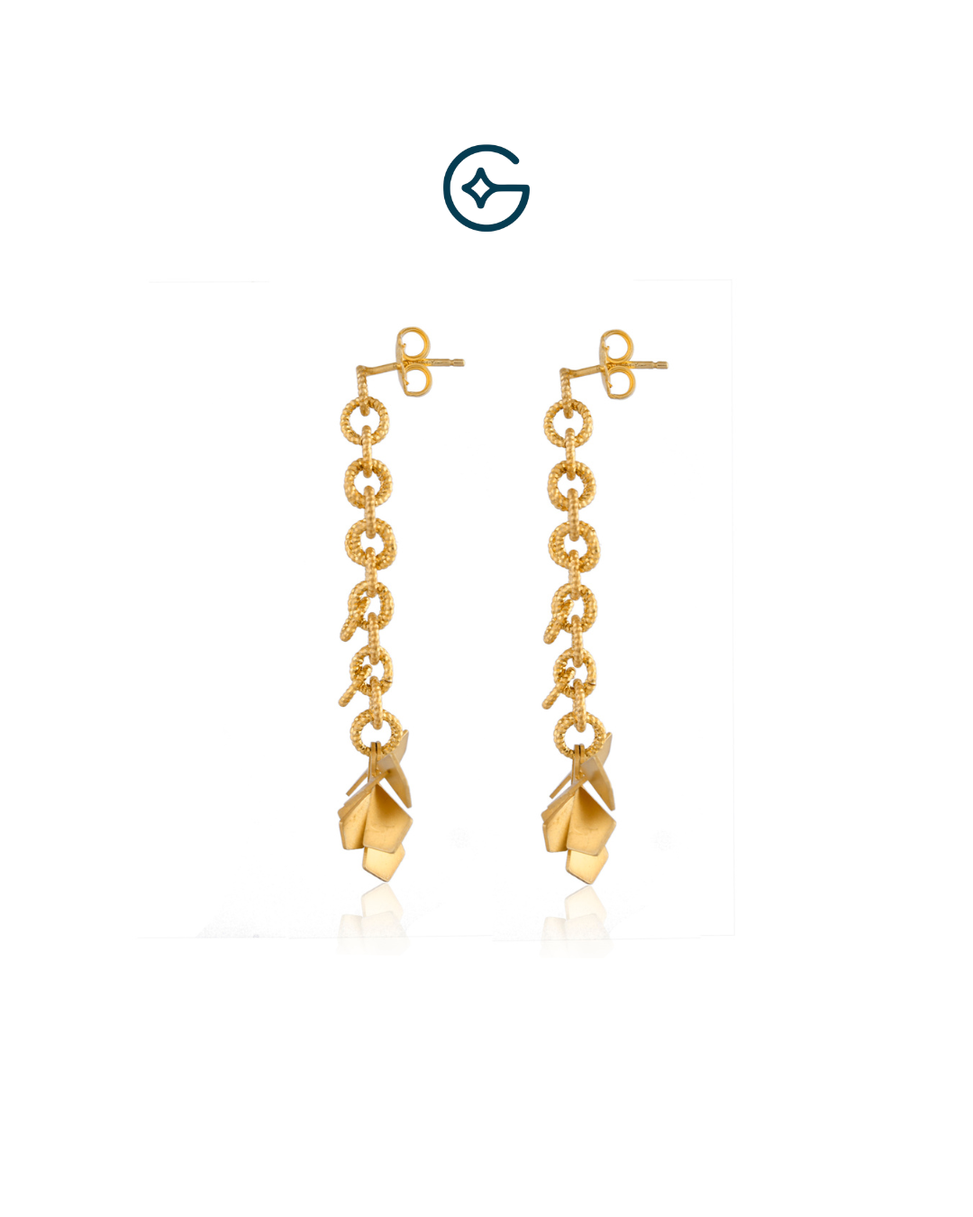 Designer Silver Danglers With a Modern Twist