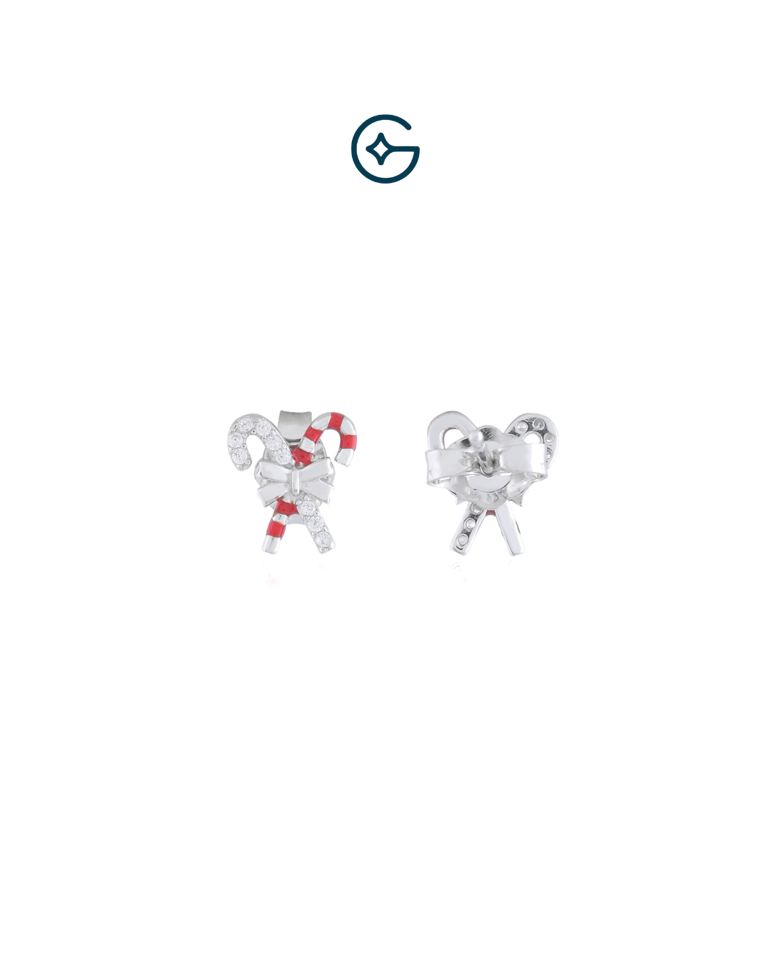 Candy Kids Earrings In Silver