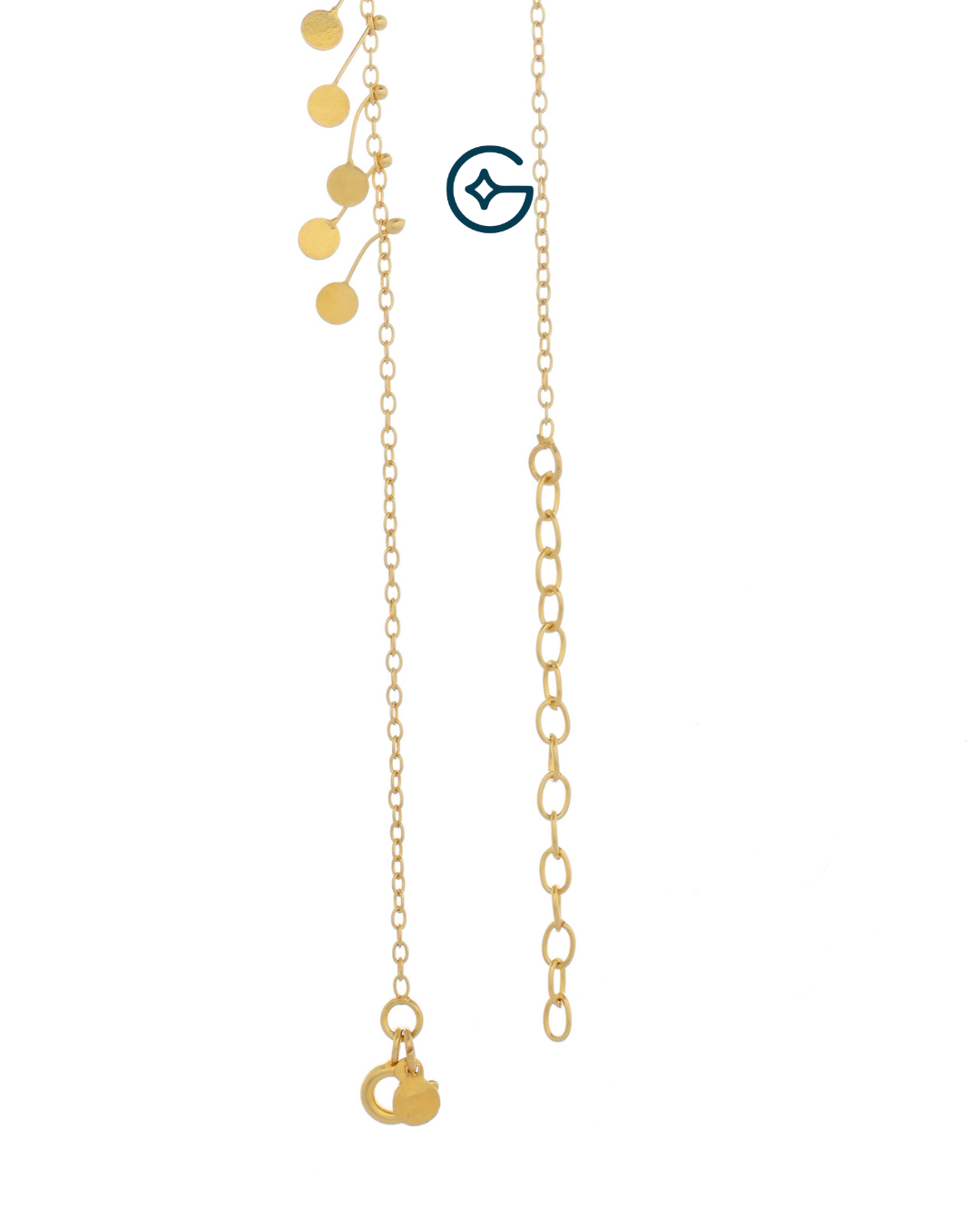 Statement Gold Plated Silver Necklace