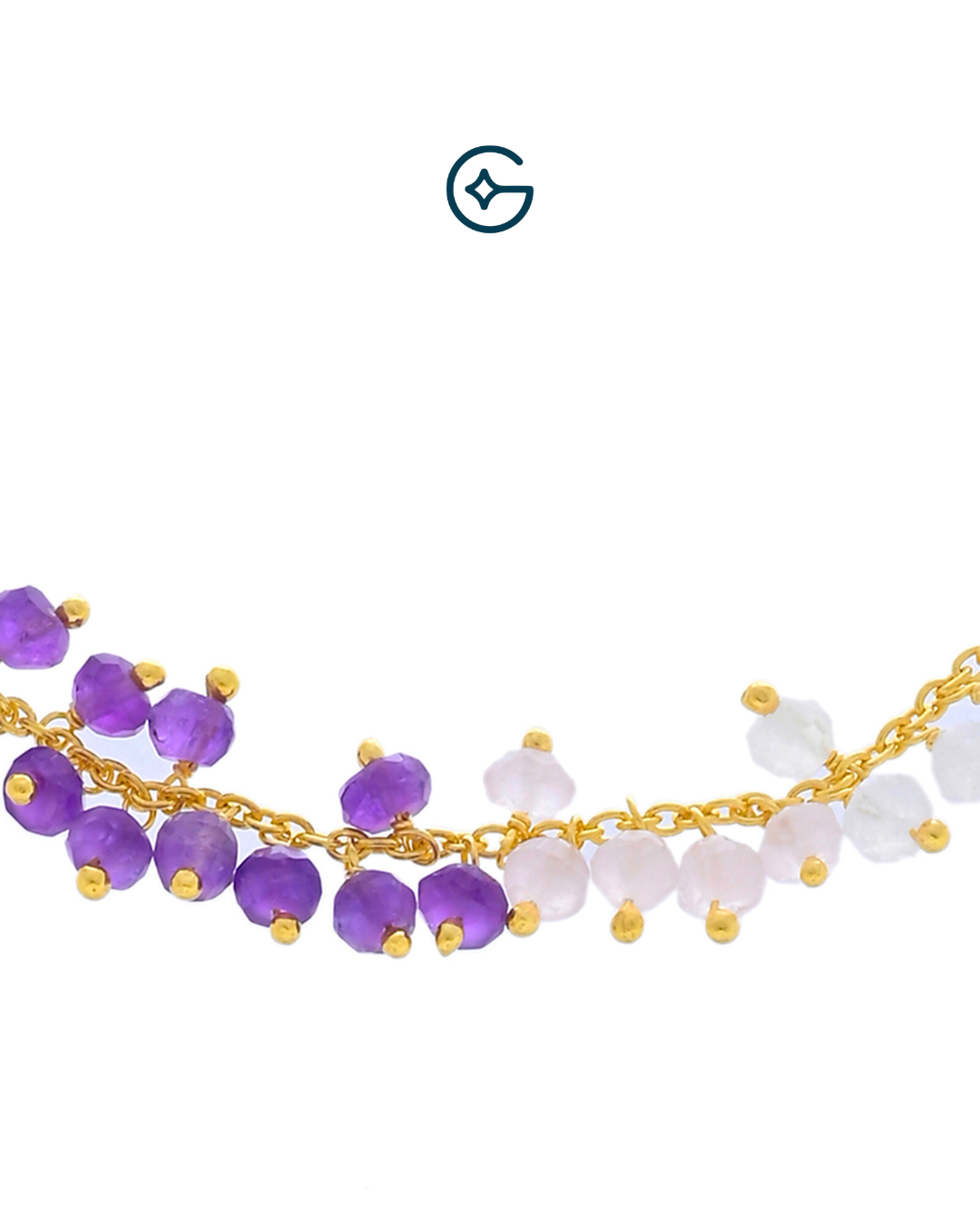 Multi Round Bead Bracelet In Silver