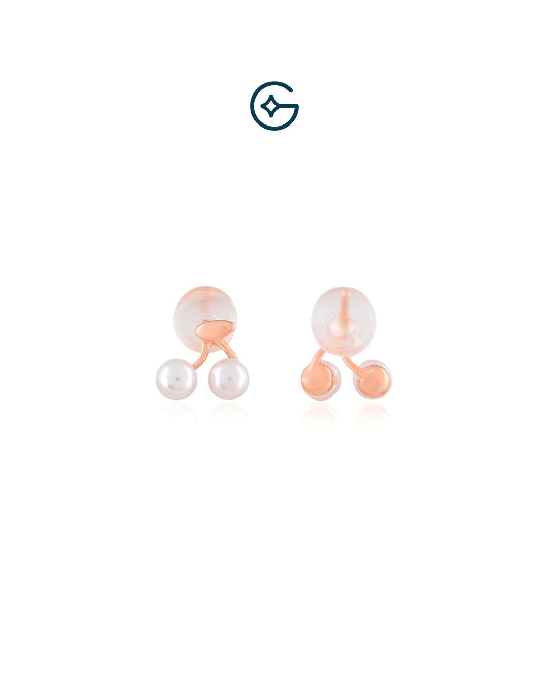 Three In One Kids Earrings In Silver