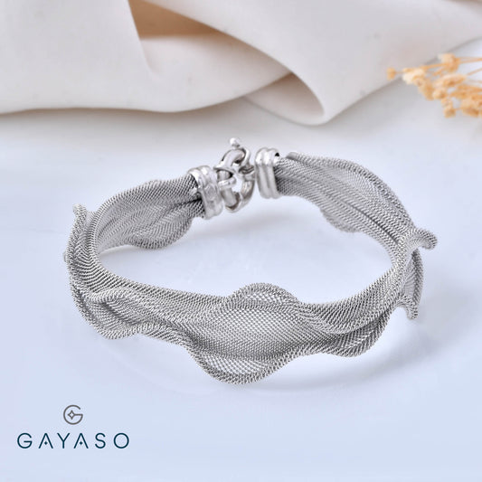Limited Designer Waves Knit Bracelet