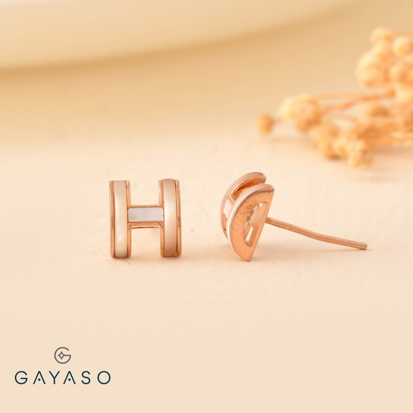 Hermes Inspired Stud Earrings